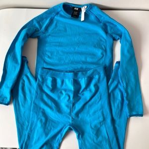Girls blue base layer/ thermal wear